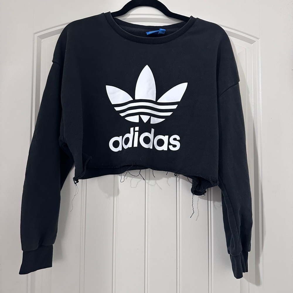 ADIDAS CROPPED SWEATER